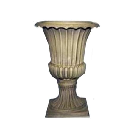 Red Star Molded Fiber-Clay Urn FM 013